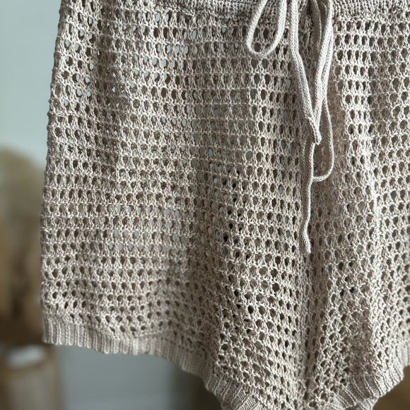 Women's Crochet Knit Shorts - Picture 5 of 5